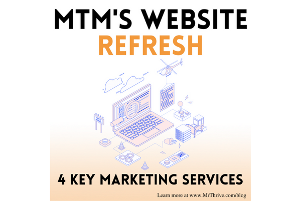 Mr. Thrive Media’s Website Refresh: 4 Key Marketing Services