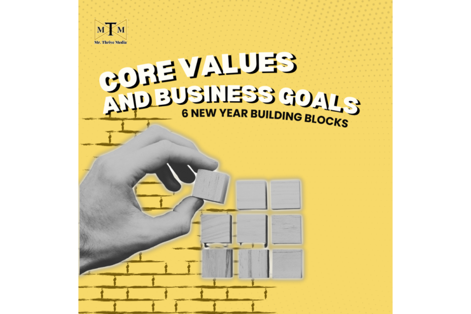 core values and business goals