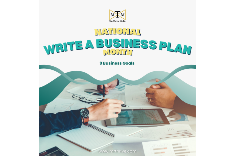 National Write a Business Plan Month cover image